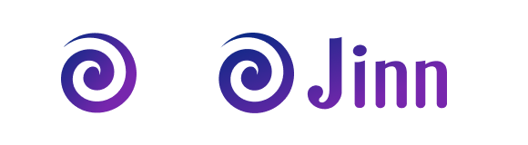 Победивший вариант логотипа Jinn