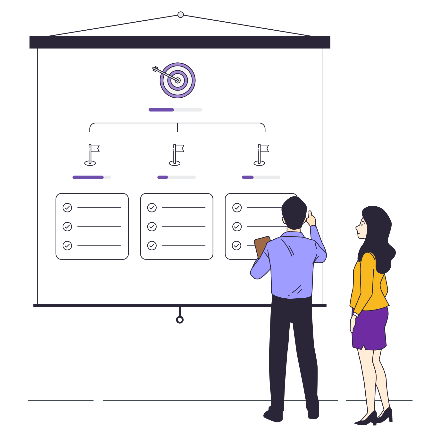 Автоматизированное управление целями, KPI и OKR на платформе Jinn